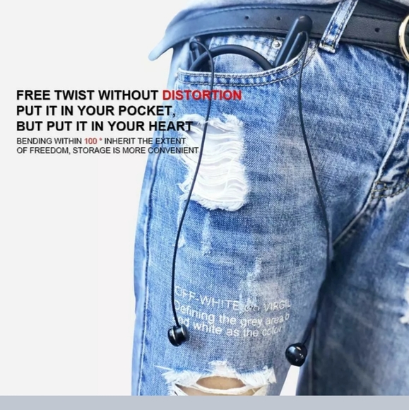 DM-26 WL  Neckband Bluetooth Headset 5.0 with Mic - Picture 7 of 8